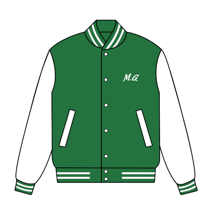 FELPA VARSITY JACKET - AWDIS JUST HOODS