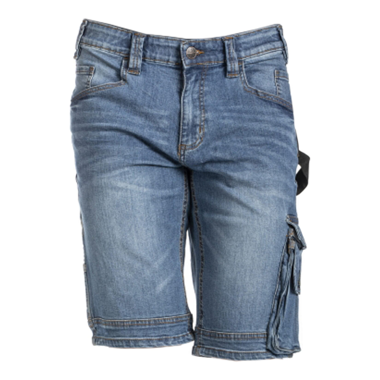 SUNJOB JEANS CORTI IN DENIM STRETCH FIBREFLEX A 7 TASCHE – RICA LEWIS