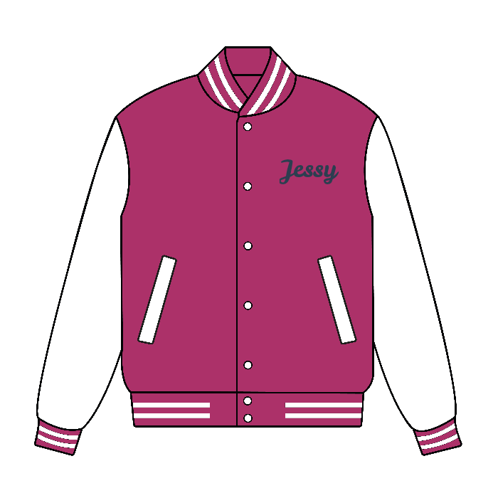 FELPA BASEBALL KIDS VARSITY JACKET - AWDIS JUST HOODS