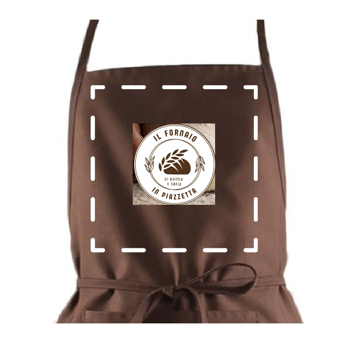 Grembiule da Cucina Personalizzabile con Foto e Scritta