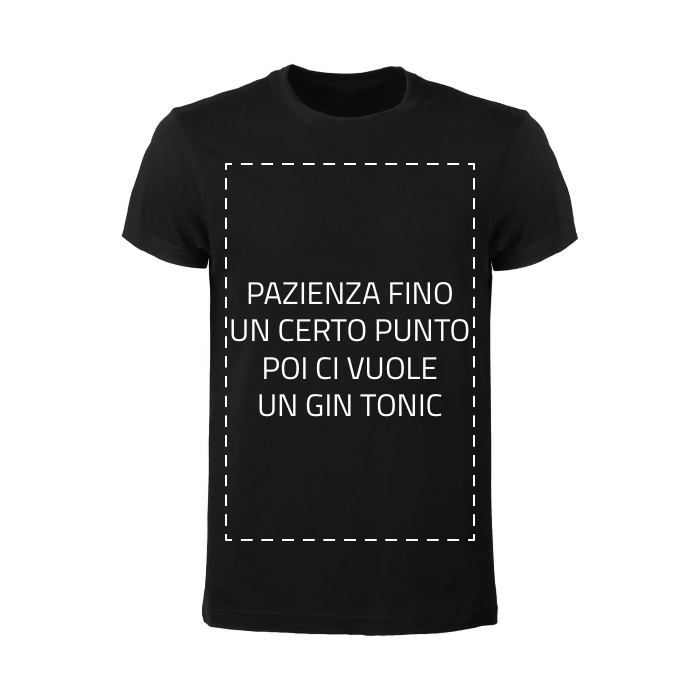 T-Shirt Personalizzabile con Foto e Scritta - Festa di Laurea, Celibato, Nubilato e Compleanno