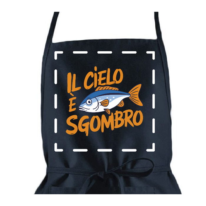 Grembiule da Cucina Personalizzabile con Foto e Scritta