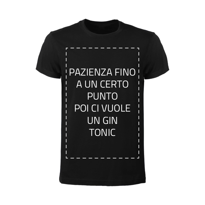 T-Shirt Personalizzabile con Foto e Scritta - Festa di Laurea, Celibato, Nubilato e Compleanno