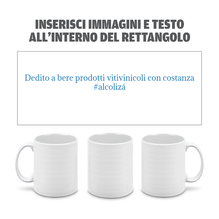 Tazza in Ceramica Personalizzata con Foto e Scritte