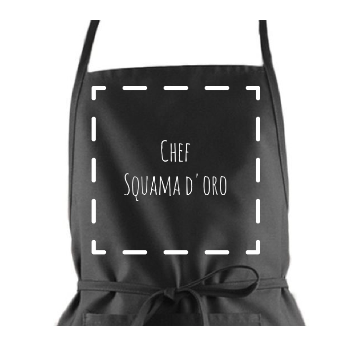 Grembiule da Cucina Personalizzabile con Foto e Scritta