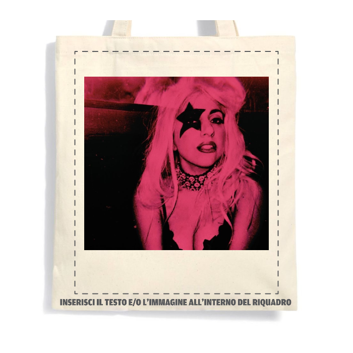 Shopper Personalizzabile con Foto e Scritta