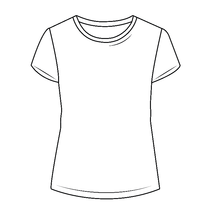 T-SHIRT LADIES ICONIC 150 T - FRUIT OF THE LOOM