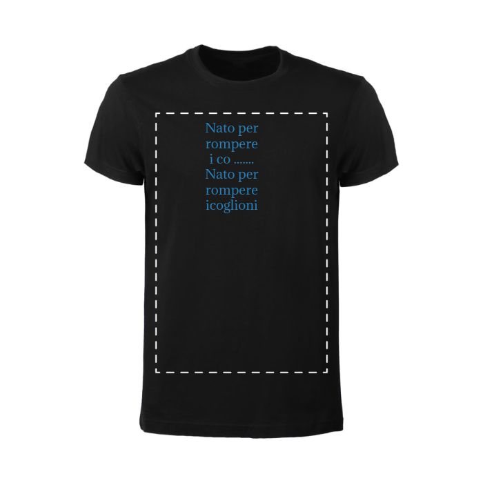 T-Shirt Personalizzabile con Foto e Scritta - Festa di Laurea, Celibato, Nubilato e Compleanno