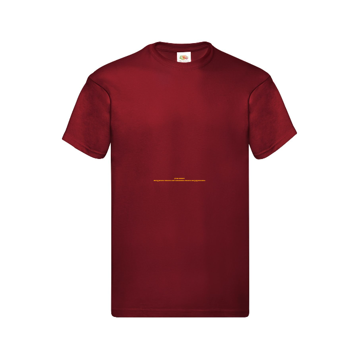 T-SHIRT ORIGINAL T - FRUIT OF THE LOOM