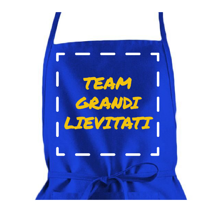 Grembiule da Cucina Personalizzabile con Foto e Scritta