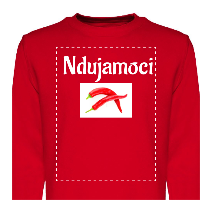 Felpa Girocollo in French Terry Personalizzabile F/R