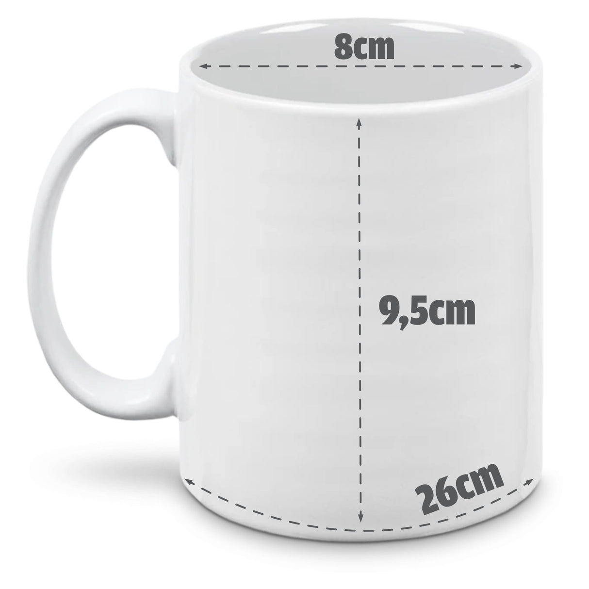 Tazza in Ceramica Personalizzata con Foto e Scritte