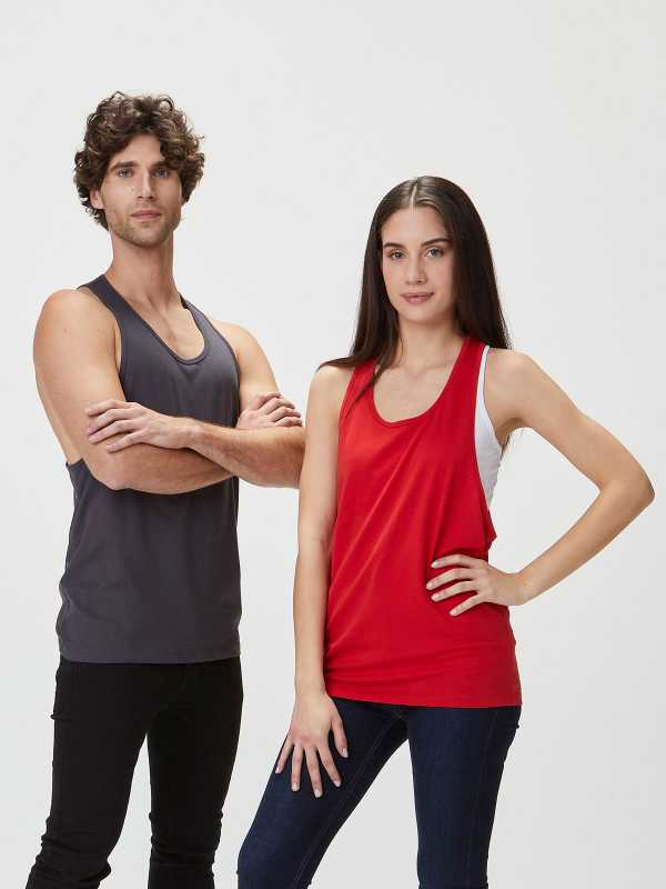 CANOTTA SPORTIVA UNISEX IN POLIESTERE HOLIDAYS - BS