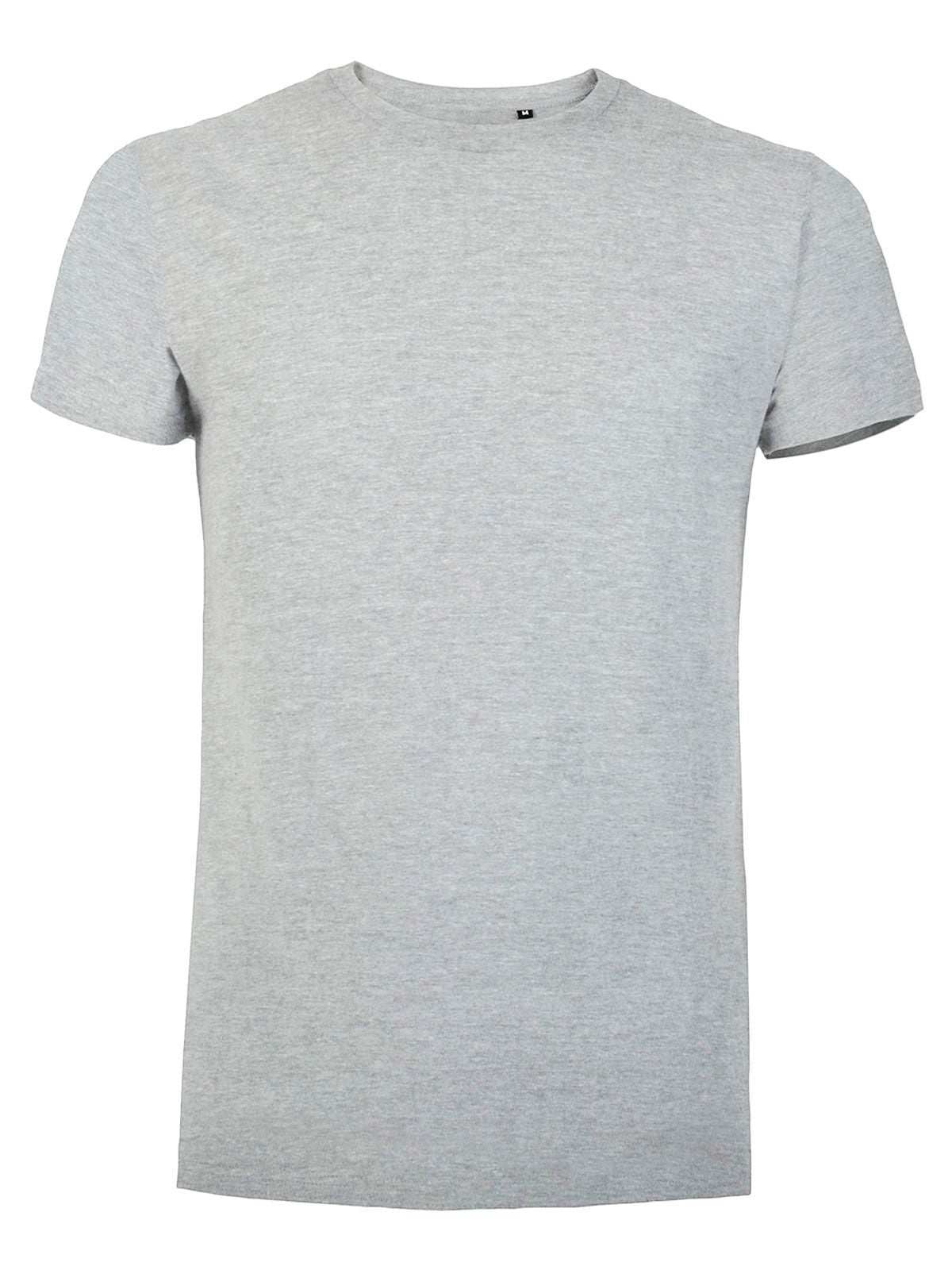 T-SHIRT COTONE ORGANICO MOON - BSGrigio Melange