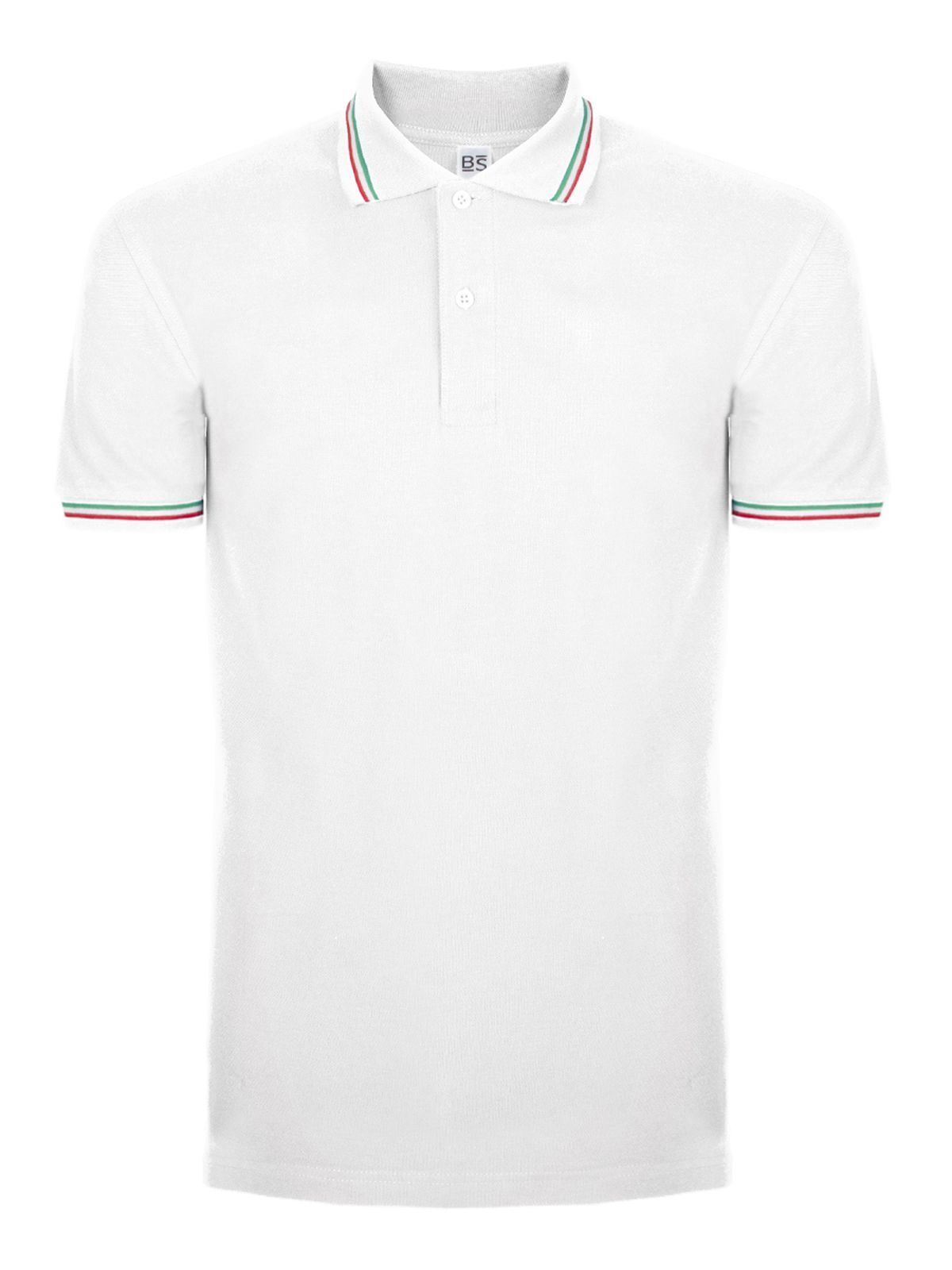 POLO UOMO TRICOLOR ITALY - BS