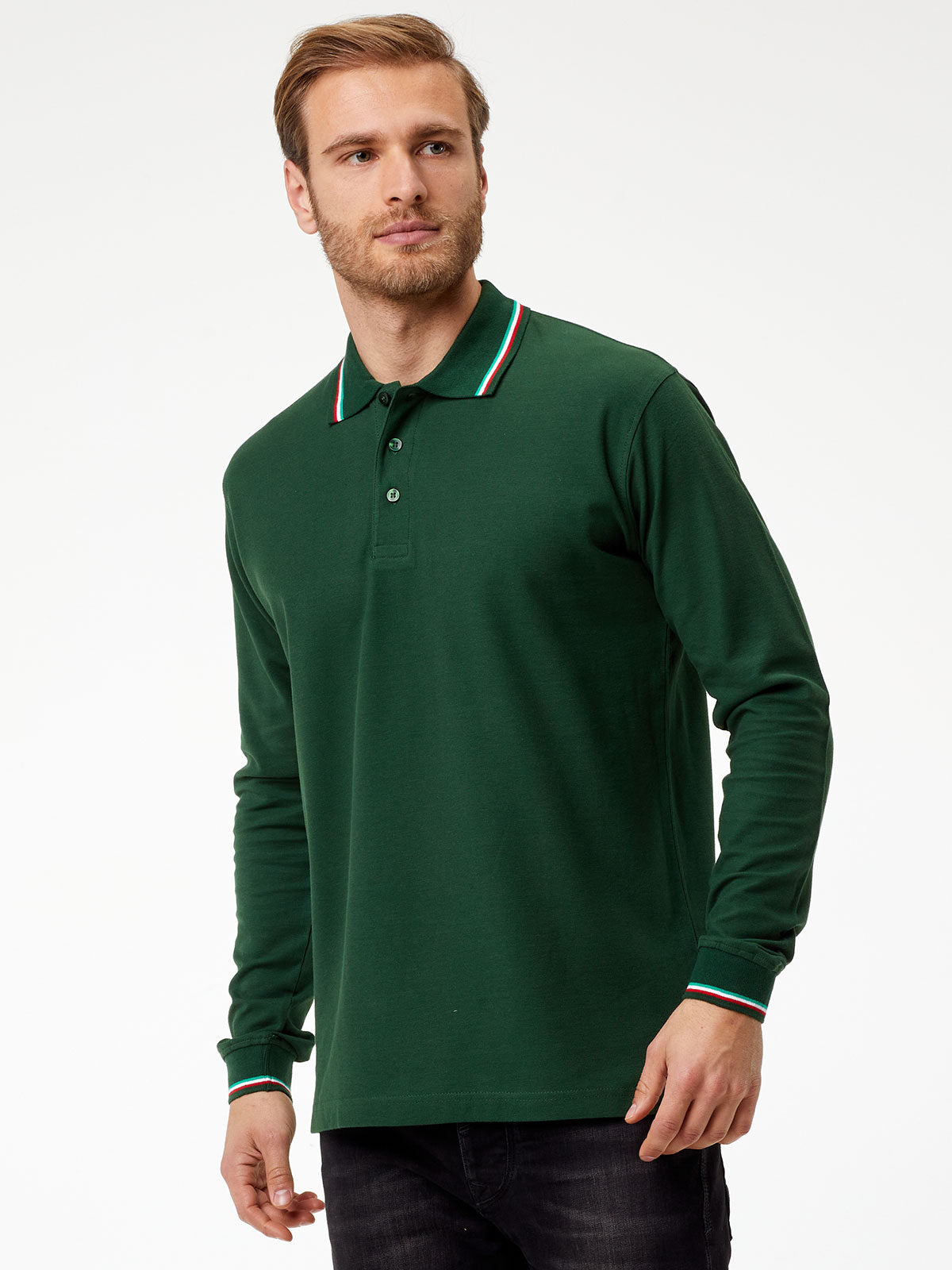 POLO ITALY MANICA LUNGA - BS