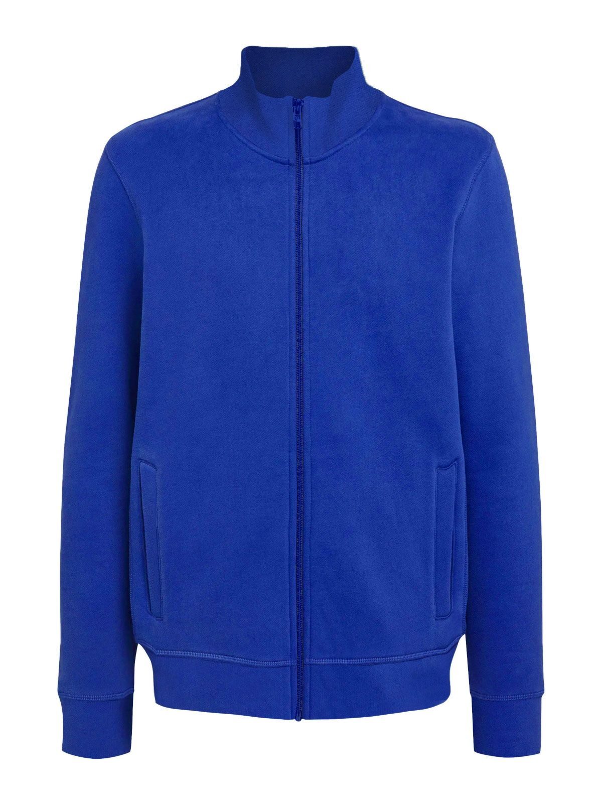 FELPA PRINCE CON ZIP INTERA IN COTONE FRENCH TERRY - BS