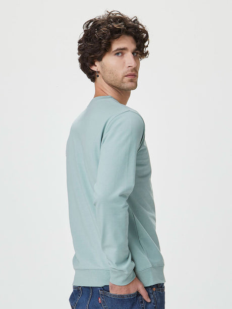 FELPA WONDER GIROCOLLO IN COTONE FRENCH TERRY - BS