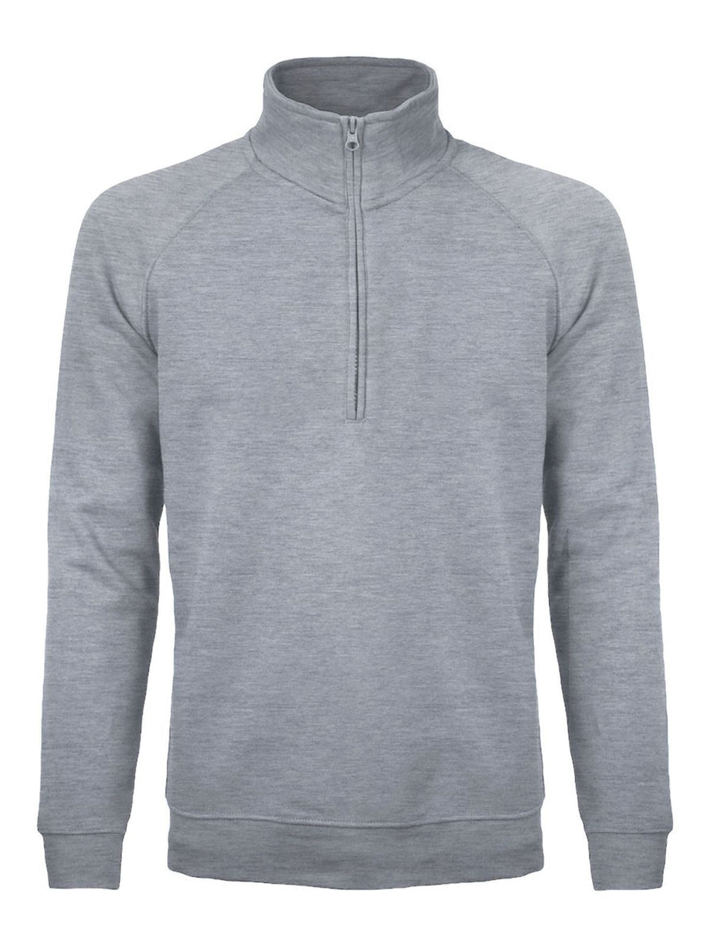 FELPA SIRIO MEZZA ZIP CON MANICHE RAGLAN IN COTONE E POLIESTERE - BS