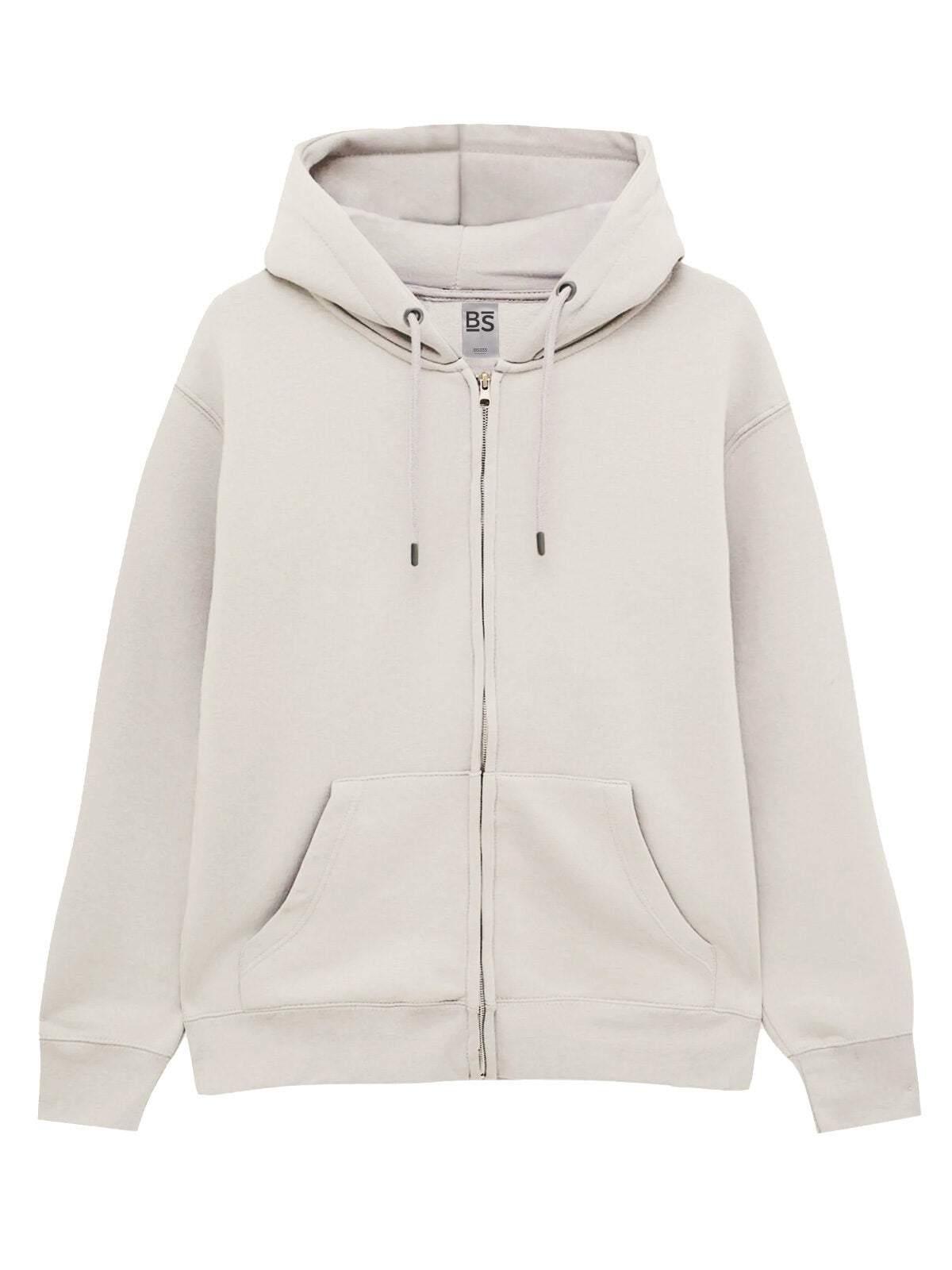 FELPA CHILI CON CAPPUCCIO E ZIP IN COTONE ORGANICO E POLIESTERE RICICLATO - BS
