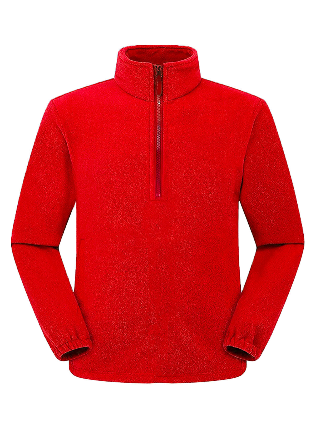 PILE UOMO 100% POLIESTERE MEZZA ZIP - RIVER BS