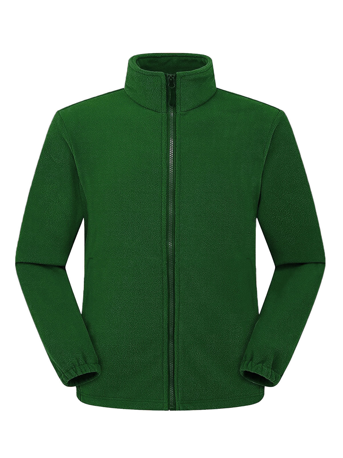 PILE UOMO 100% POLIESTERE ZIP INTERA - PEAK BS