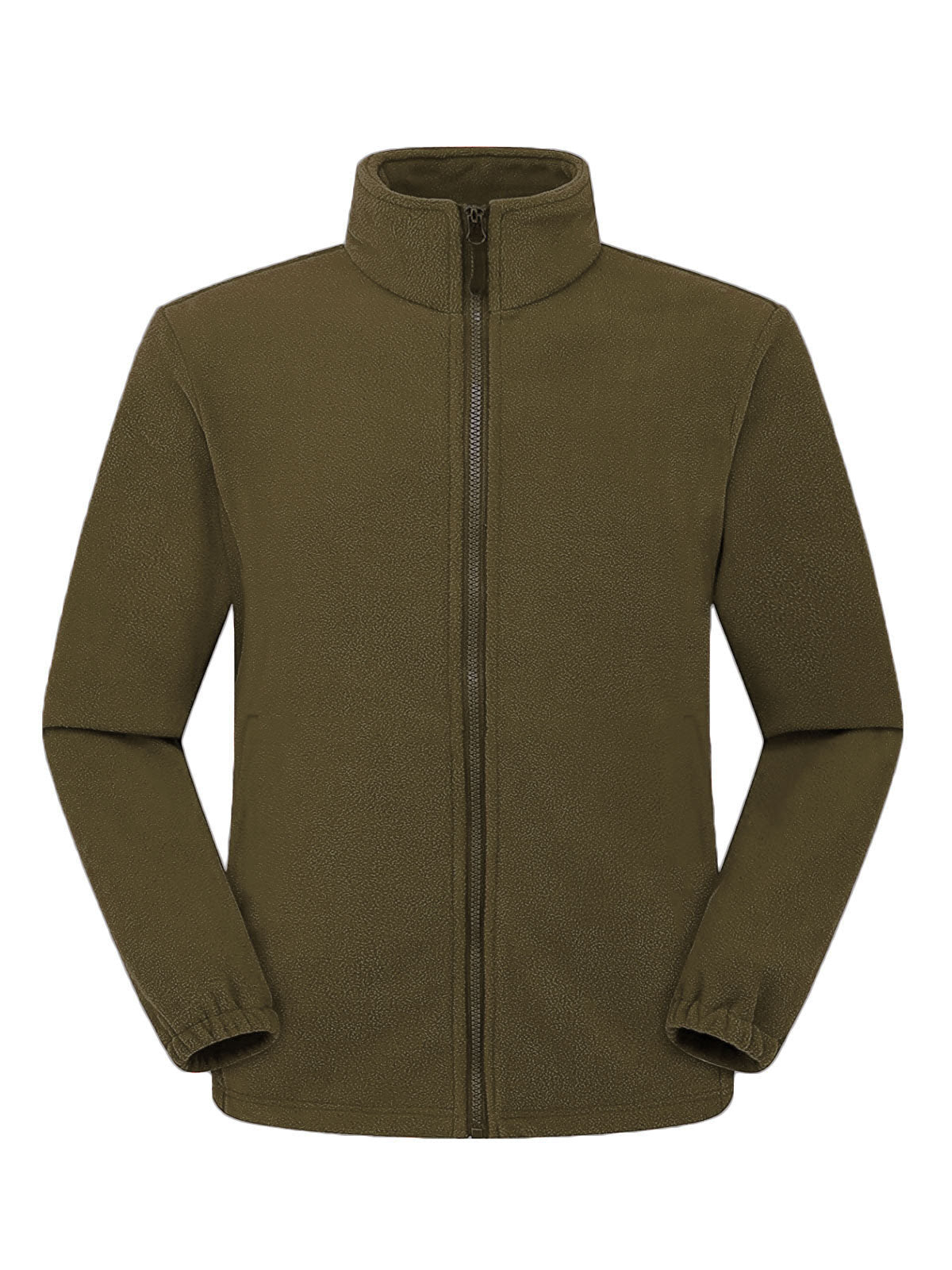 PILE UOMO 100% POLIESTERE ZIP INTERA - PEAK BS