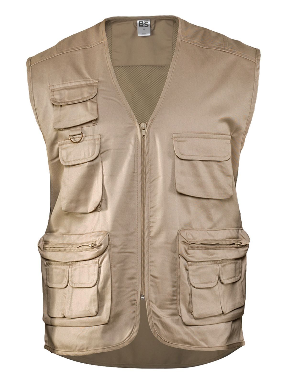 GILET UOMO 65% POLIESTERE 35% COTONE - REPORTER BS