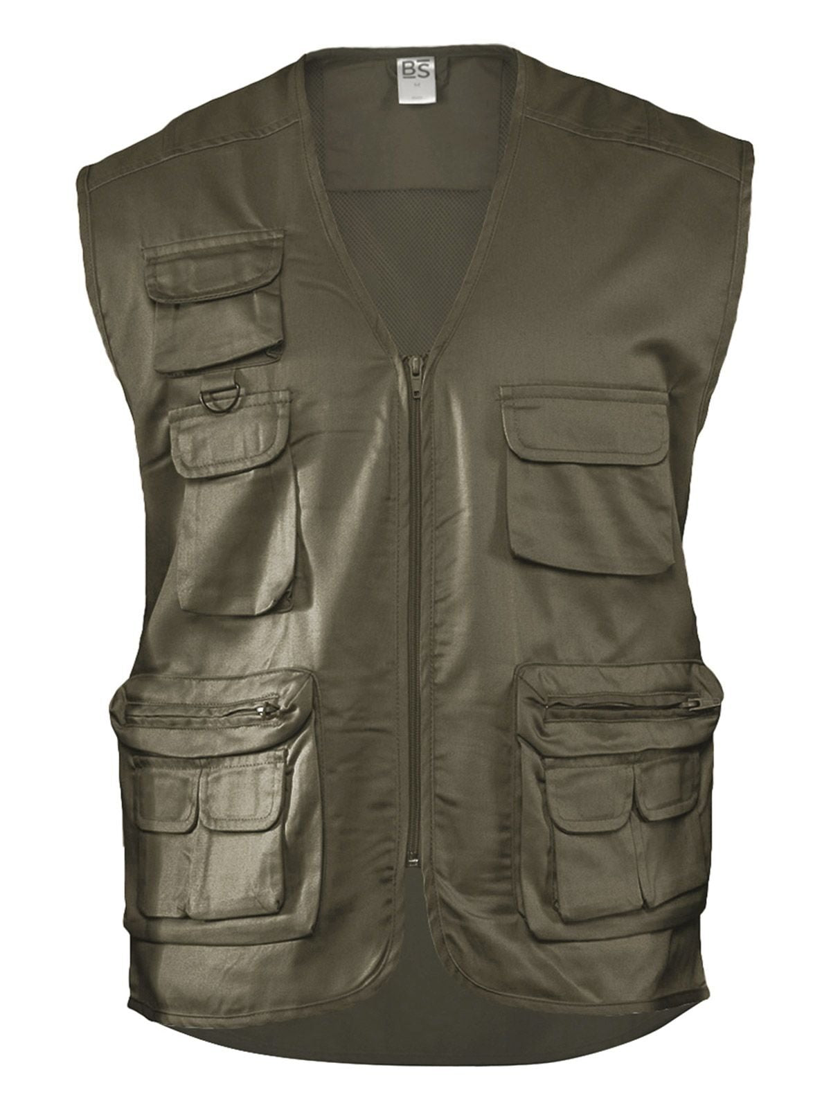 GILET UOMO 65% POLIESTERE 35% COTONE - REPORTER BS