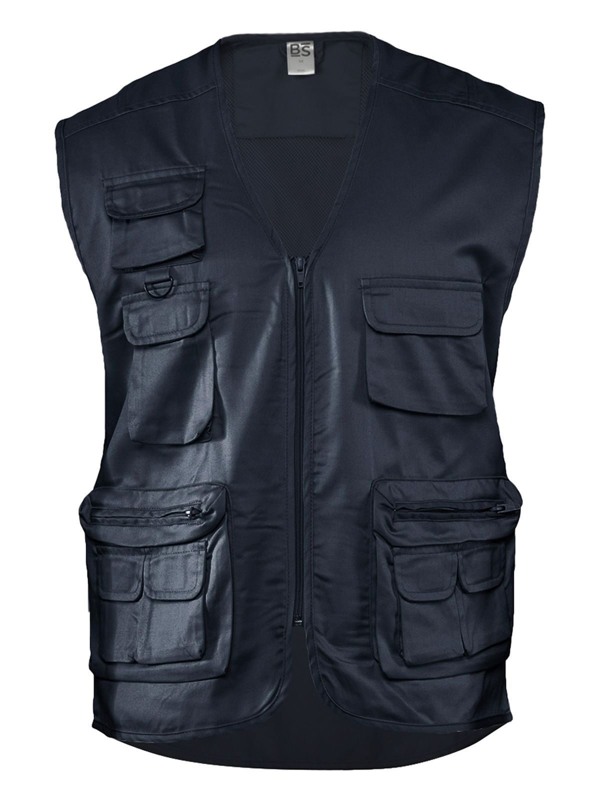 GILET UOMO 65% POLIESTERE 35% COTONE - REPORTER BS