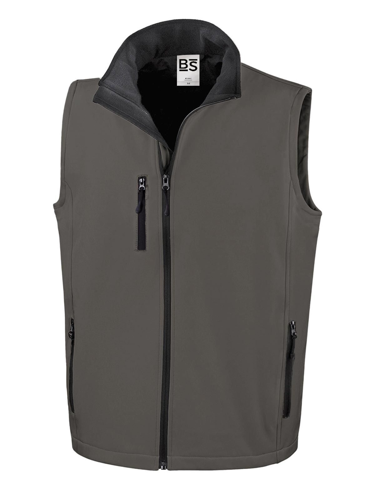 GILET SOFTSHELL UOMO 96% POLIESTERE IMPERMEABILE - TRAVELLER BS