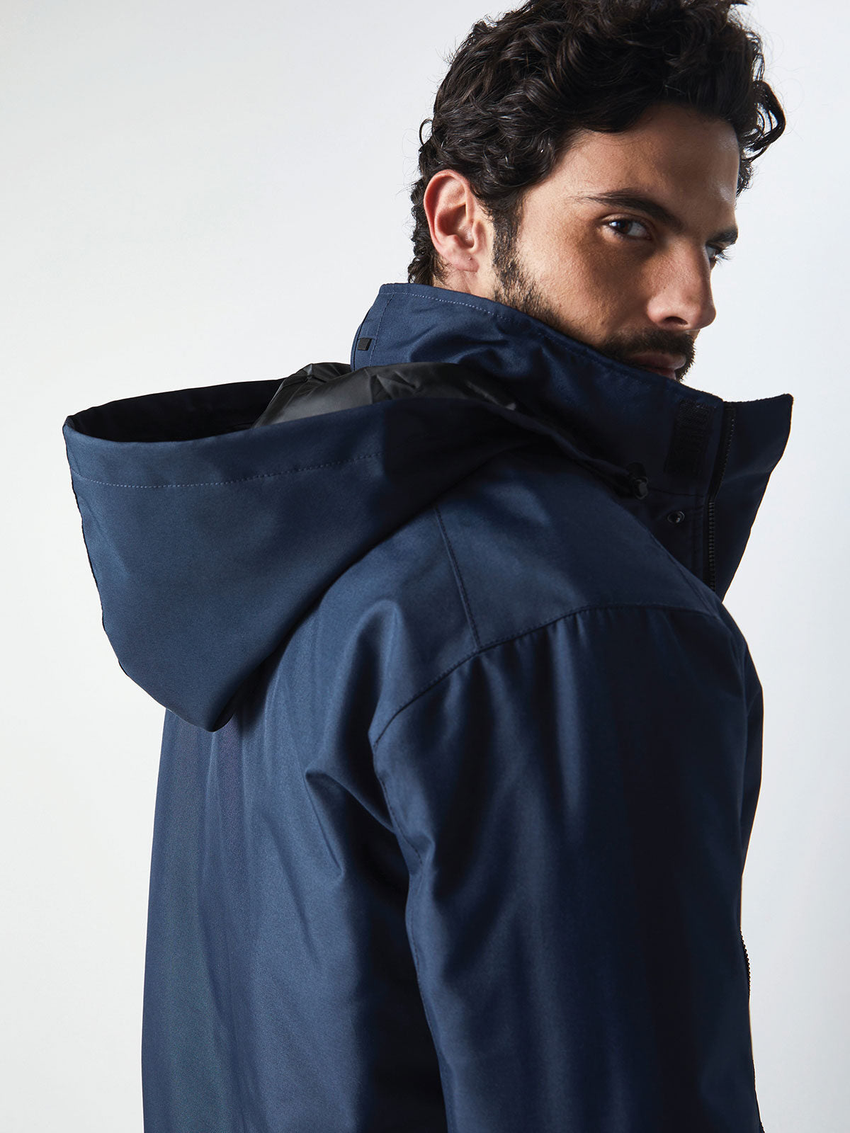 PARKA UOMO ANTIVENTO 100% POLIESTERE - LOGAN BS