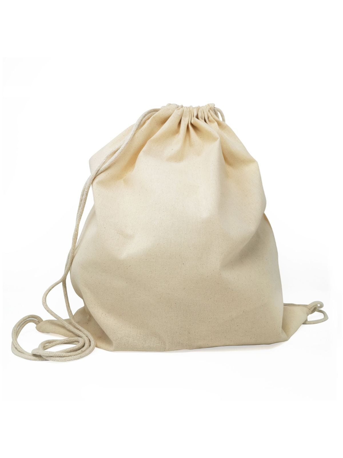 GYMSAC IN COTONE CON LACCI A CONTRASTO 100% COTONE - COTTON GYMSAC BS