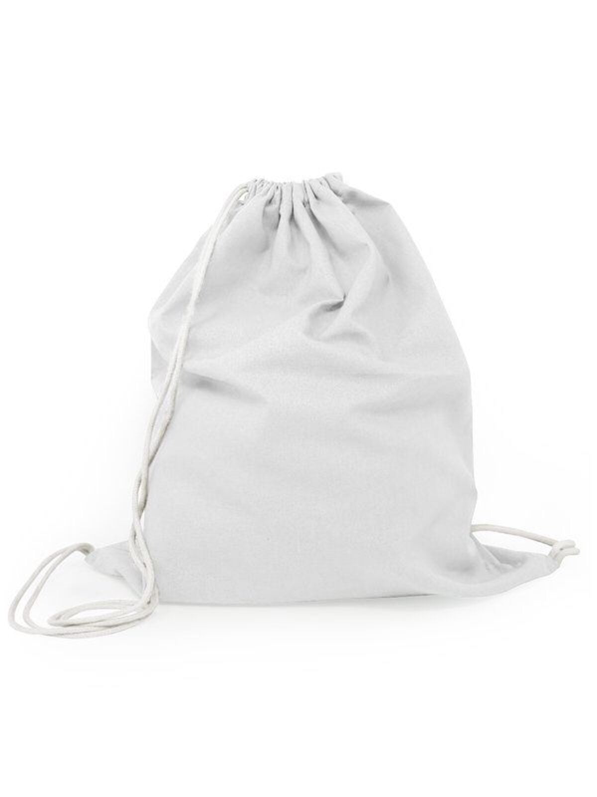 GYMSAC IN COTONE CON LACCI A CONTRASTO 100% COTONE - COTTON GYMSAC BS