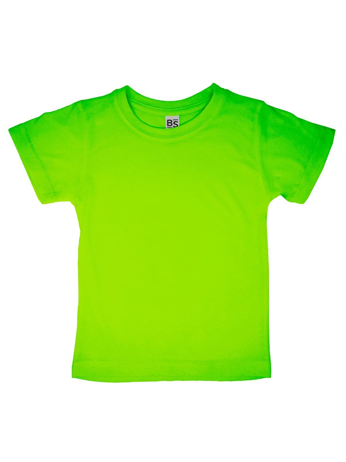 T-SHIRT POLIESTERE COTTON TOUCH KIDS - BSVerde Fluo