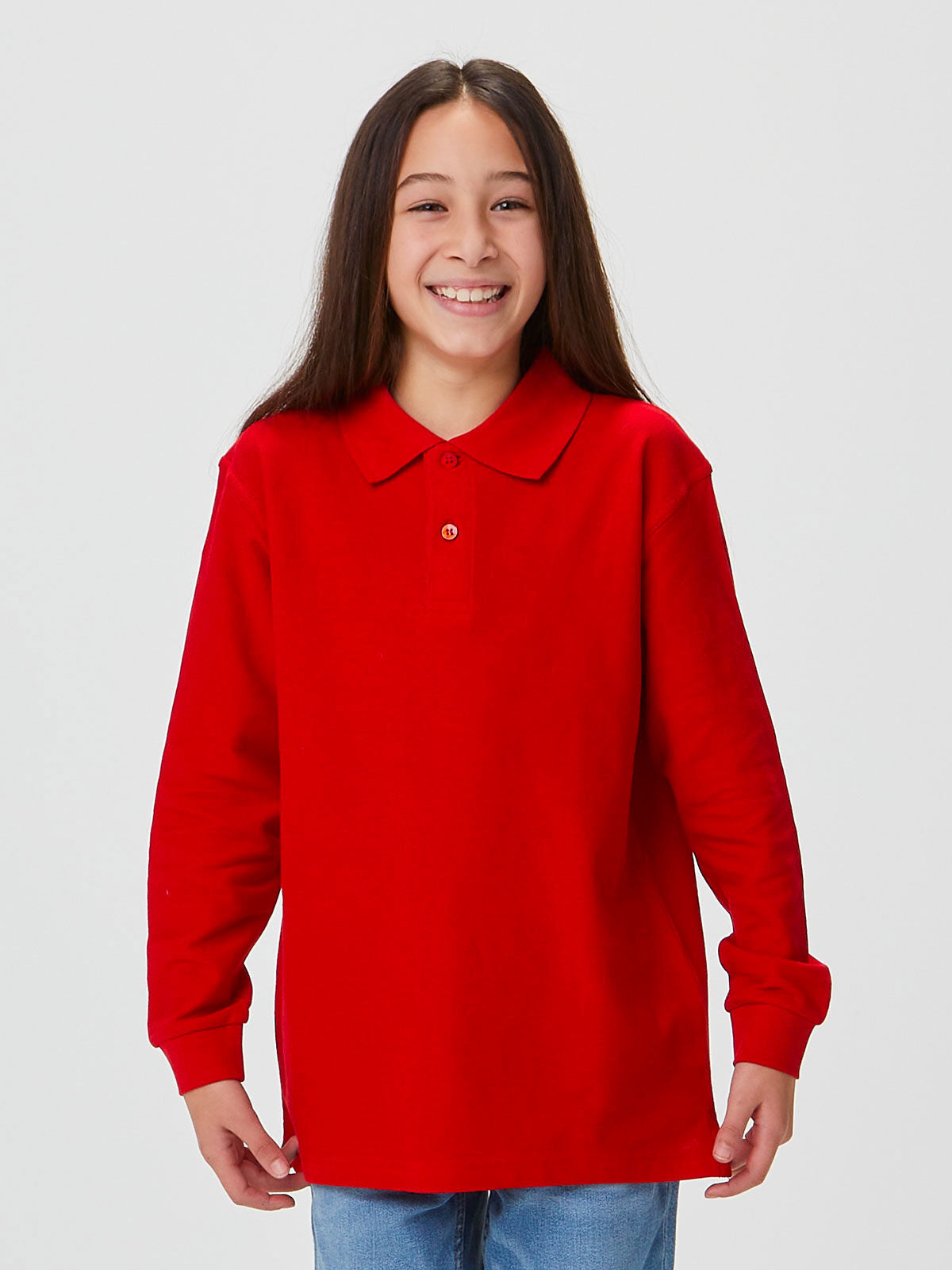 POLO BAMBINO MANICHE LUNGHE EVOLUTION - BS