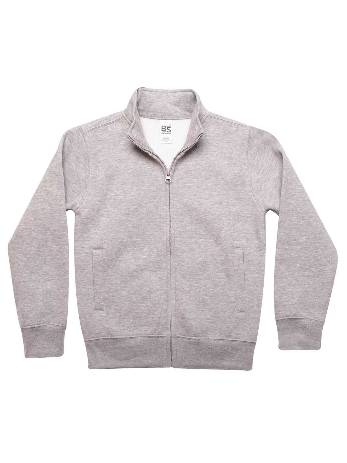 FELPA HARLEM KIDS CON ZIP INTERA IN COTONE E POLIESTERE - BS