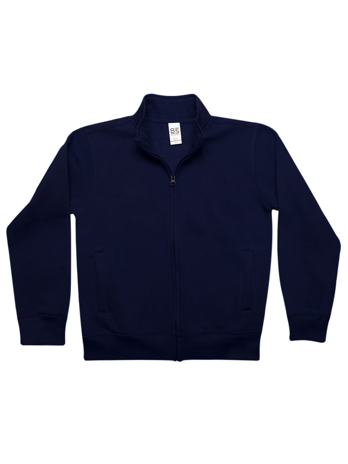 FELPA HARLEM KIDS CON ZIP INTERA IN COTONE E POLIESTERE - BS