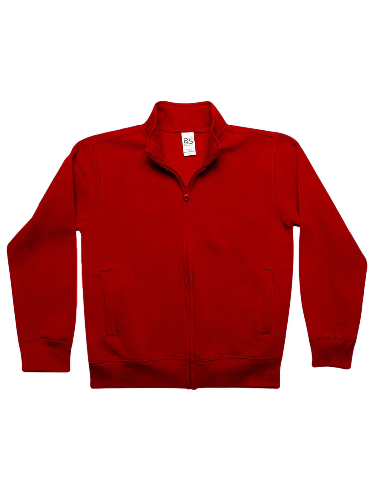 FELPA HARLEM KIDS CON ZIP INTERA IN COTONE E POLIESTERE - BS