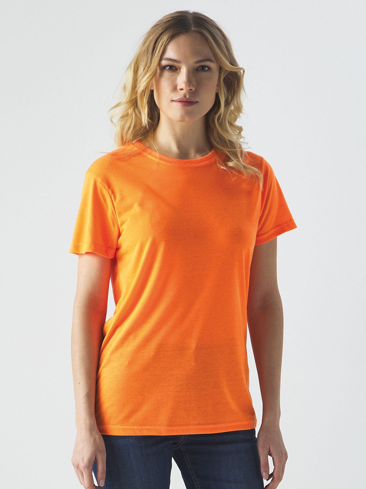T-SHIRT POLIESTERE COTTON TOUCH DONNA - BS fronte