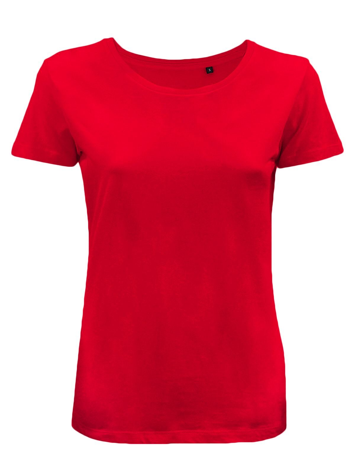T-SHIRT COTONE ORGANICO MOON DONNA - BSRosso