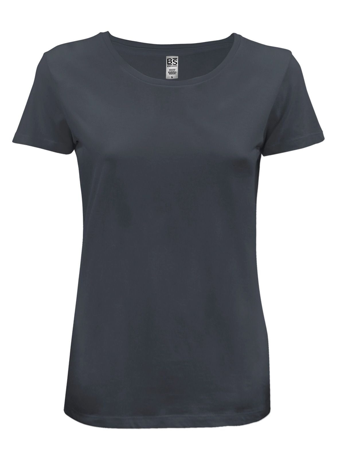 T-SHIRT EVOLUTION DONNA - BSGrigio Melange Scuro