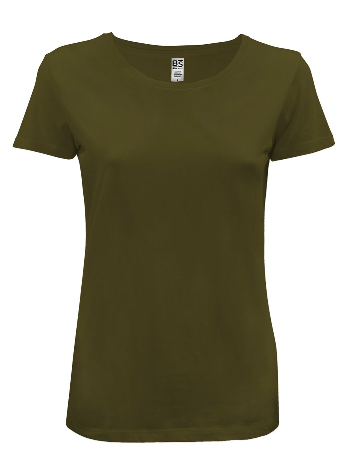 T-SHIRT EVOLUTION DONNA - BSVerde Oliva
