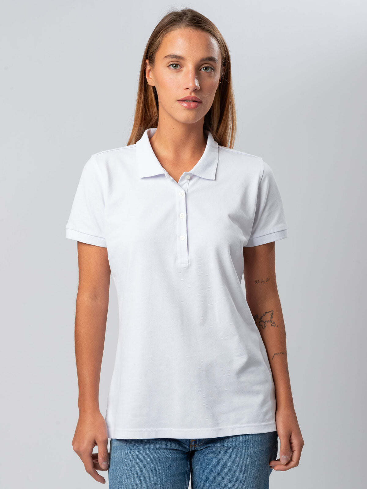 POLO DONNA SLIM FIT IN COTONE ORGANICO | BS