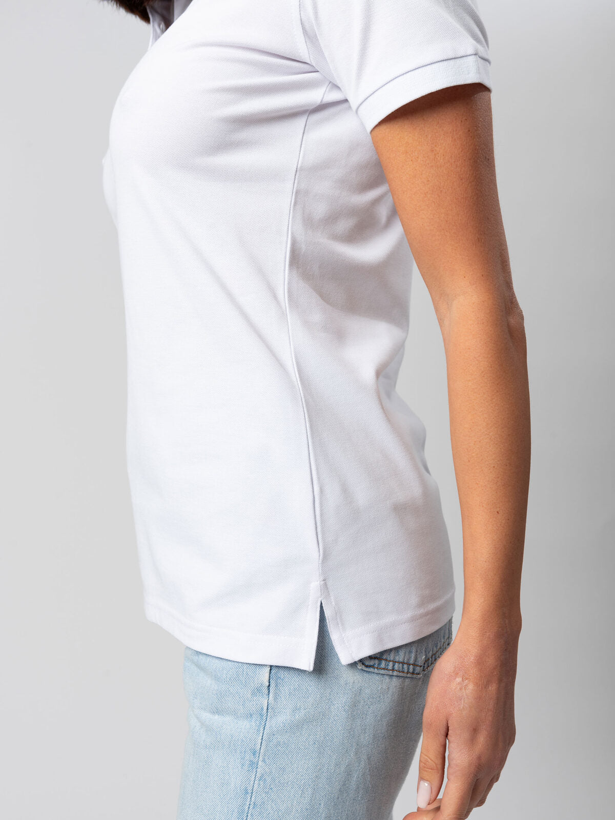 POLO DONNA SLIM FIT IN COTONE ORGANICO | BS