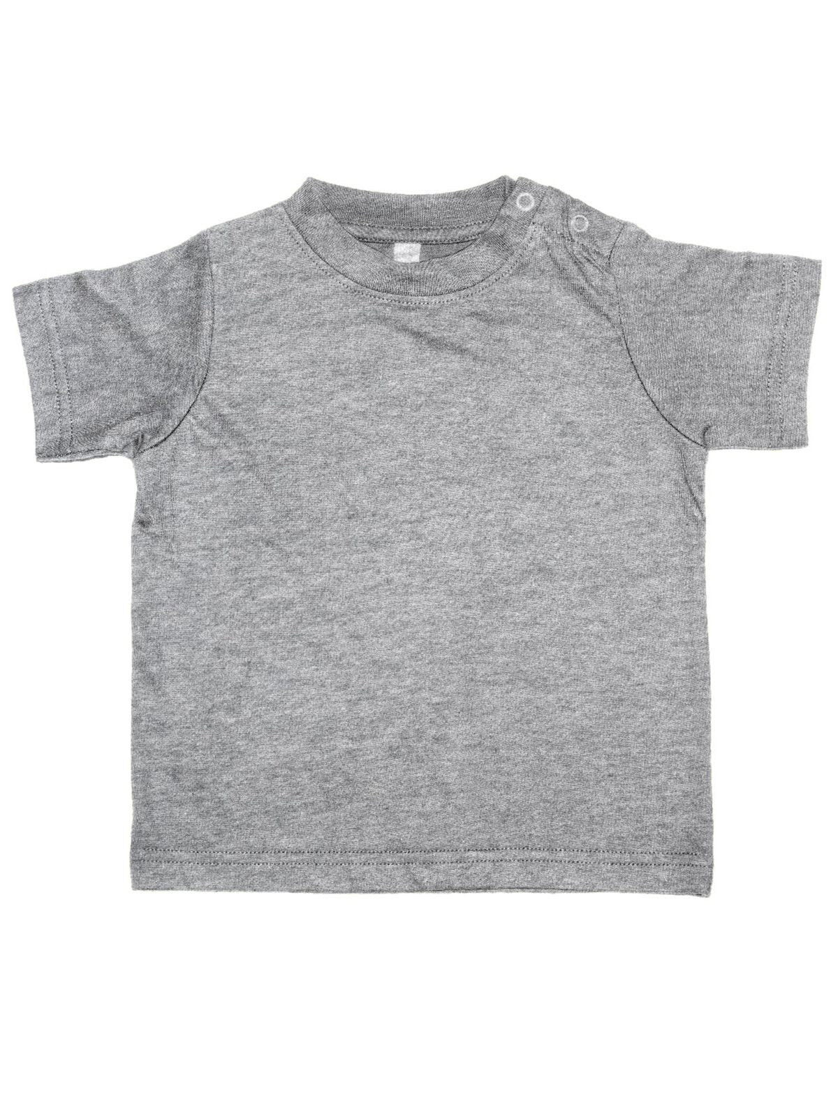 T-SHIRT NEONATO IN COTONE CON BOTTONI AUTOMATICI | THE COTTON FACTORY