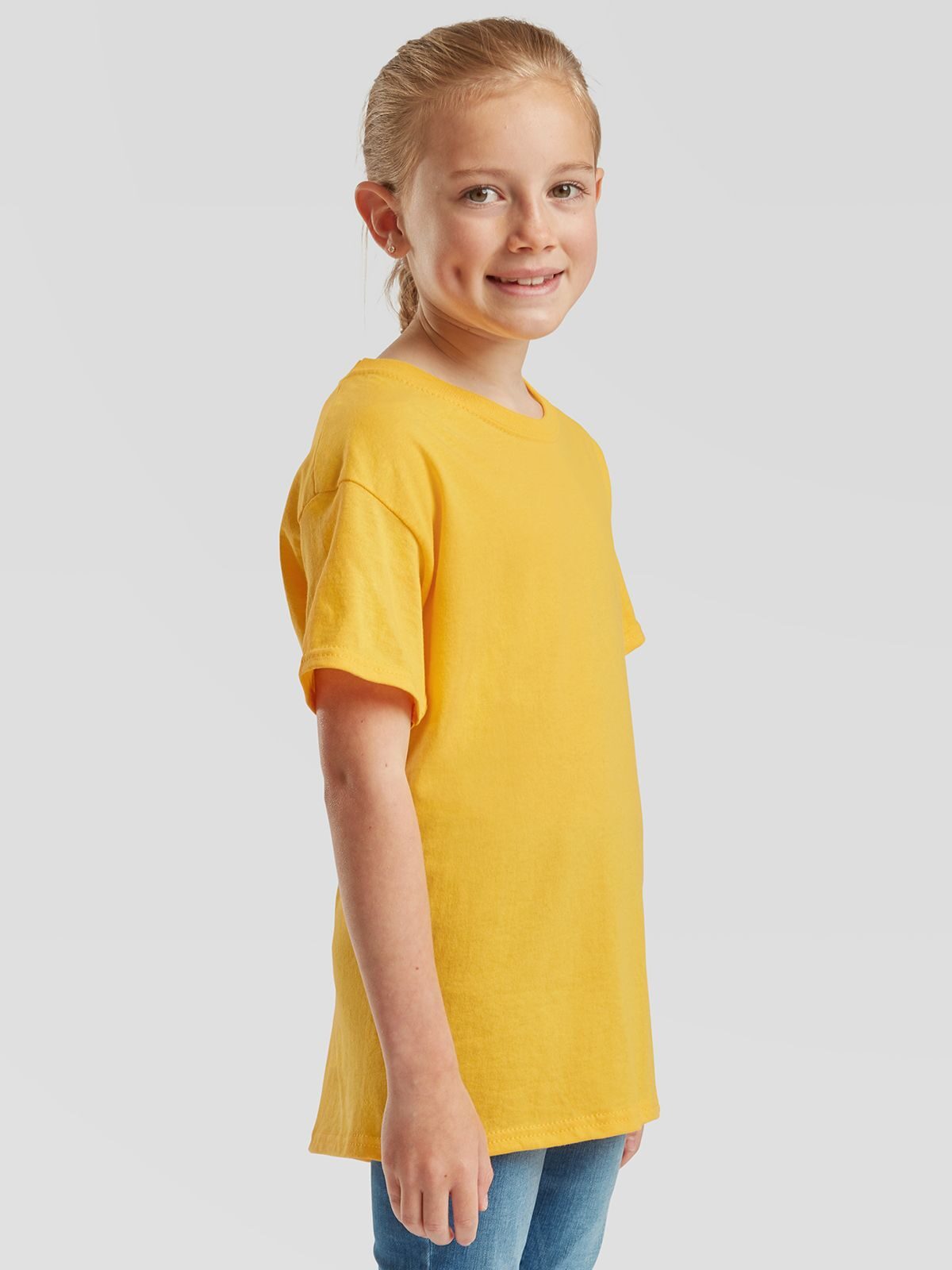 T-SHIRT KIDS ORIGINAL T - FRUIT OF THE LOOM laterale