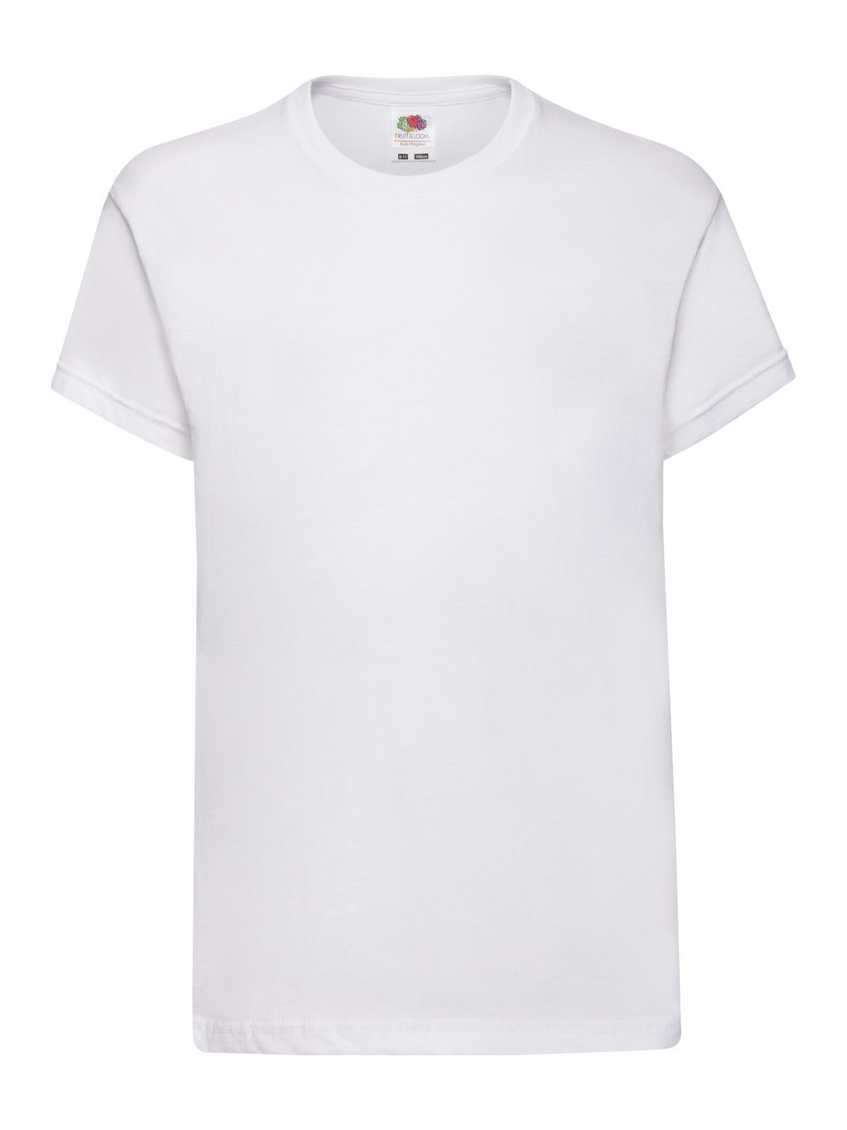 T-SHIRT KIDS ORIGINAL T - FRUIT OF THE LOOMBianco