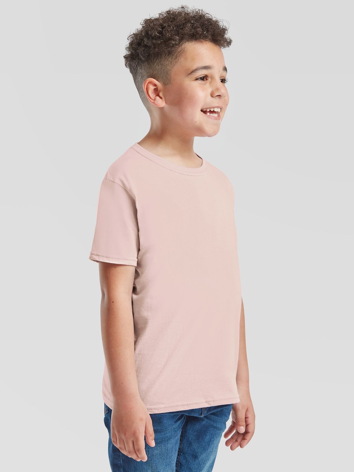 T-SHIRT KIDS ICONIC 150 T - FRUIT OF THE LOOM laterale