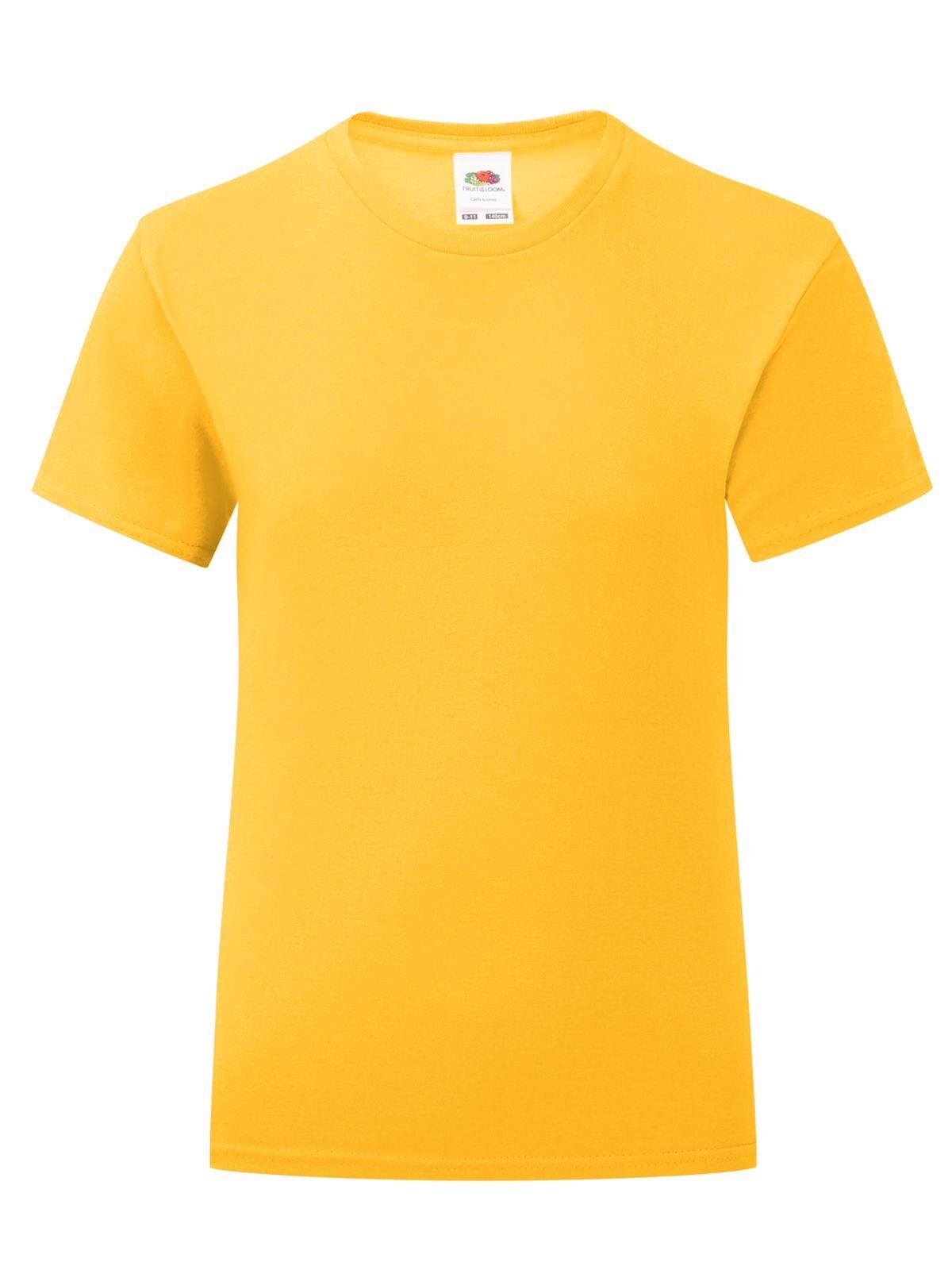 T-SHIRT GIRL ICONIC 150 T - FRUIT OF THE LOOMGirasole